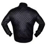 Men’s Diamond Quilted Black Jacket