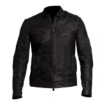 Distressed Motorcycle Jacket