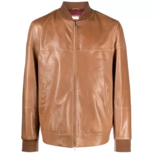 Zipped Bomber Jacket