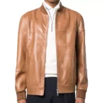 Mens Brown Leather Jacket